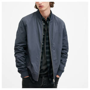 AllSaints Bassett Ramskull Bomber Jacket